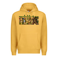 Mustard my daddy is my hero army western Premium Hoodie - texasbilliewilder