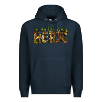 Navy my daddy is my hero army western Premium Hoodie - texasbilliewilder