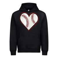 Black baseball heart Urban Hoodie - texasbilliewilder