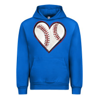 Cobalt baseball heart Urban Hoodie - texasbilliewilder