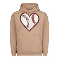 Pigment Burro baseball heart Urban Hoodie - texasbilliewilder