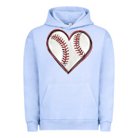 Pigment Grape Ice baseball heart Urban Hoodie - texasbilliewilder