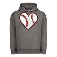 Pigment Tornado baseball heart Urban Hoodie - texasbilliewilder