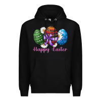 Black easter western eggs happy easter Premium Hoodie - RanaPortraitStore