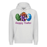 Dove Grey easter western eggs happy easter Premium Hoodie - RanaPortraitStore