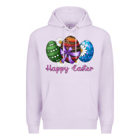 Lilac easter western eggs happy easter Premium Hoodie - RanaPortraitStore