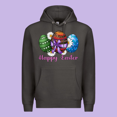 Easter Western Eggs Happy Easter Premium Hoodie Designed By Ranaportraitstore