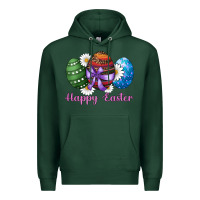 Sports Green easter western eggs happy easter Premium Hoodie - RanaPortraitStore