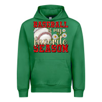 Emerald baseball is my favorite season Urban Hoodie - texasbilliewilder