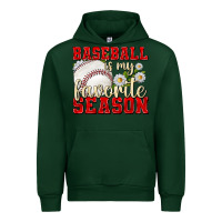 Forest Green baseball is my favorite season Urban Hoodie - texasbilliewilder
