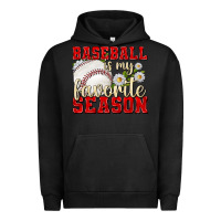 Pigment Black baseball is my favorite season Urban Hoodie - texasbilliewilder
