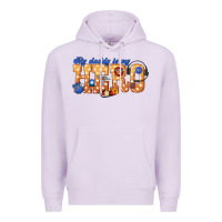 Lilac my daddy is my hero dispatcher Premium Hoodie - texasbilliewilder