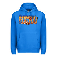 True Royal my daddy is my hero dispatcher Premium Hoodie - texasbilliewilder