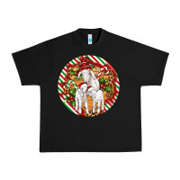 Black christmas goat family ornament Urban Heavy Tee - Artiststas