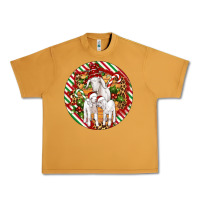 Peanut Butter christmas goat family ornament Urban Heavy Tee - Artiststas