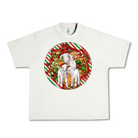 Pistachio christmas goat family ornament Urban Heavy Tee - Artiststas