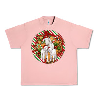 Salmon christmas goat family ornament Urban Heavy Tee - Artiststas
