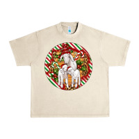 Sandshell christmas goat family ornament Urban Heavy Tee - Artiststas