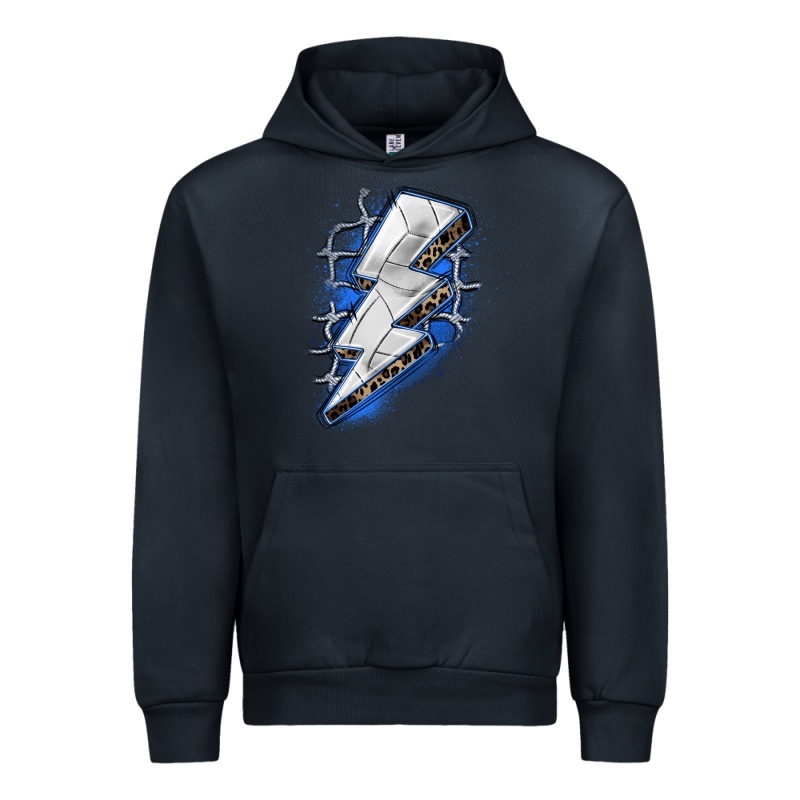 Volleyball Lightning Bolt Urban Hoodie by Zillion Design Studio | Teevron