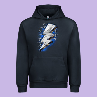 Urban Hoodie volleyball lightning bolt