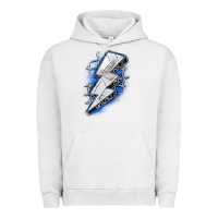 Pigment Lunar Rock volleyball lightning bolt Urban Hoodie - Zillion Design Studio