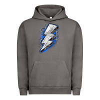 Pigment Tornado volleyball lightning bolt Urban Hoodie - Zillion Design Studio