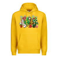 Lemon christmas trees with baseball Premium Hoodie - Zillion Design Studio