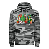 Slate Camo christmas trees with baseball Premium Hoodie - Zillion Design Studio