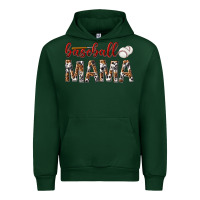 Foreset Green baseball mama Urban Hoodie - texasbilliewilder