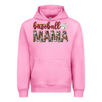 Fuchsia Pink baseball mama Urban Hoodie - texasbilliewilder