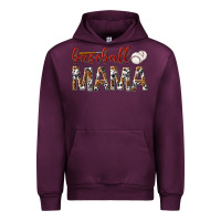 Mauve Wine baseball mama Urban Hoodie - texasbilliewilder