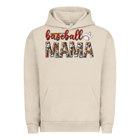 Pigment French Oak baseball mama Urban Hoodie - texasbilliewilder
