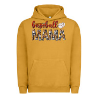 Pigment Peanut Butter baseball mama Urban Hoodie - texasbilliewilder