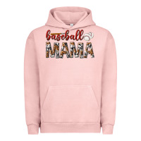 Pigment Salmon baseball mama Urban Hoodie - texasbilliewilder