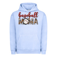 Pigment Grape Ice baseball mama with leopard Urban Hoodie - texasbilliewilder