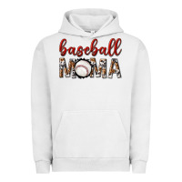 Baseball Mama With Leopard Urban Hoodie | Teevron