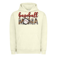 Pigment Pistachio baseball mama with leopard Urban Hoodie - texasbilliewilder