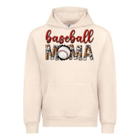 Sandshell baseball mama with leopard Urban Hoodie - texasbilliewilder
