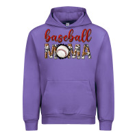 Tulip baseball mama with leopard Urban Hoodie - texasbilliewilder
