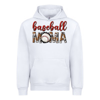 White baseball mama with leopard Urban Hoodie - texasbilliewilder