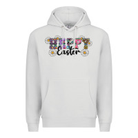 Dove Grey happy easter daisys Premium Hoodie - RanaPortraitStore