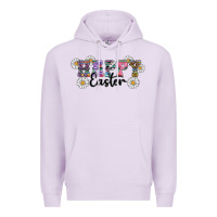 Lilac happy easter daisys Premium Hoodie - RanaPortraitStore