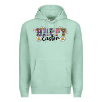 Seafoam happy easter daisys Premium Hoodie - RanaPortraitStore