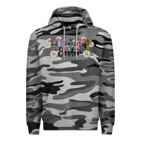 Slate Camo happy easter daisys Premium Hoodie - RanaPortraitStore
