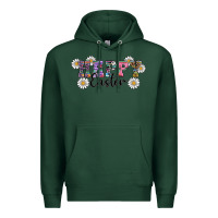 Sports Green happy easter daisys Premium Hoodie - RanaPortraitStore