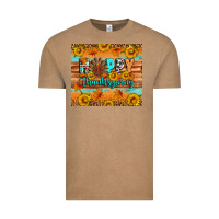 Vintage Coffee Happy Thanksgiving Vintage Tee - Artiststas