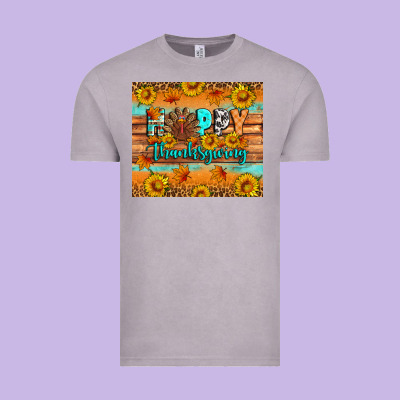 Happy Thanksgiving Vintage Tee Designed By Artiststas