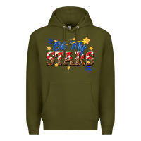 Army Green oh my stars Premium Hoodie - texasbilliewilder
