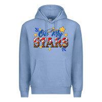 Colony Blue oh my stars Premium Hoodie - texasbilliewilder