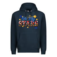 Navy oh my stars Premium Hoodie - texasbilliewilder